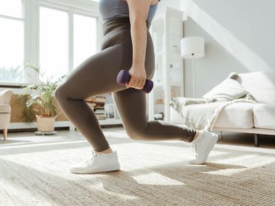 Sunlight streaming through a window onto a workout mat.